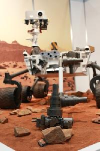 Modell des Mars Rover Curiosity