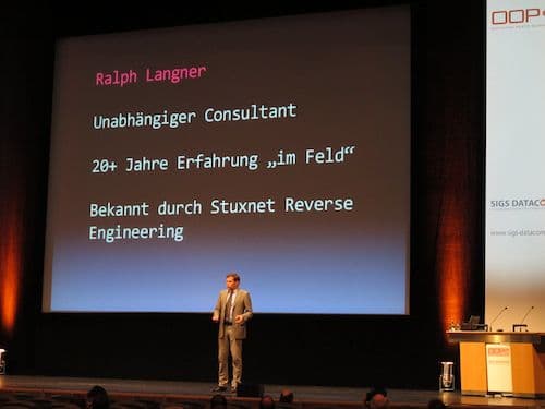 Ralph Langner als keynote speaker auf der OOP 2012