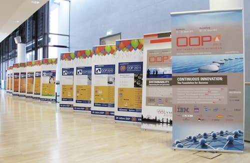 Plakate der letzten OOP-Veranstaltungen