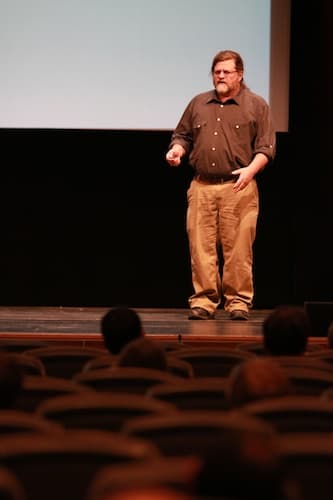 Tim Mattson mit seiner keynote auf der OOP 2014