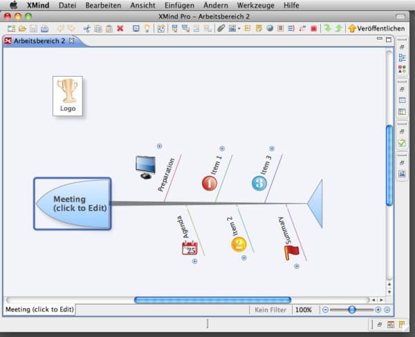 Screenshot Xmind