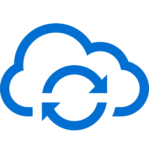 cloud sync icon